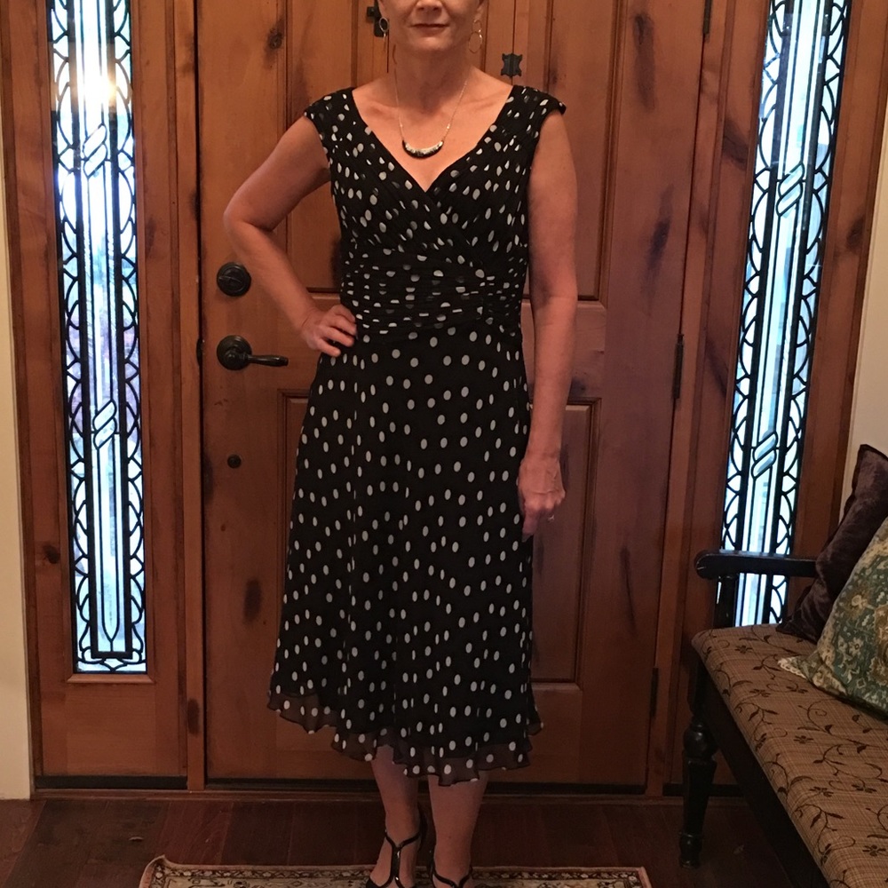 Silk! Adrianna Papell Dress Sz 12